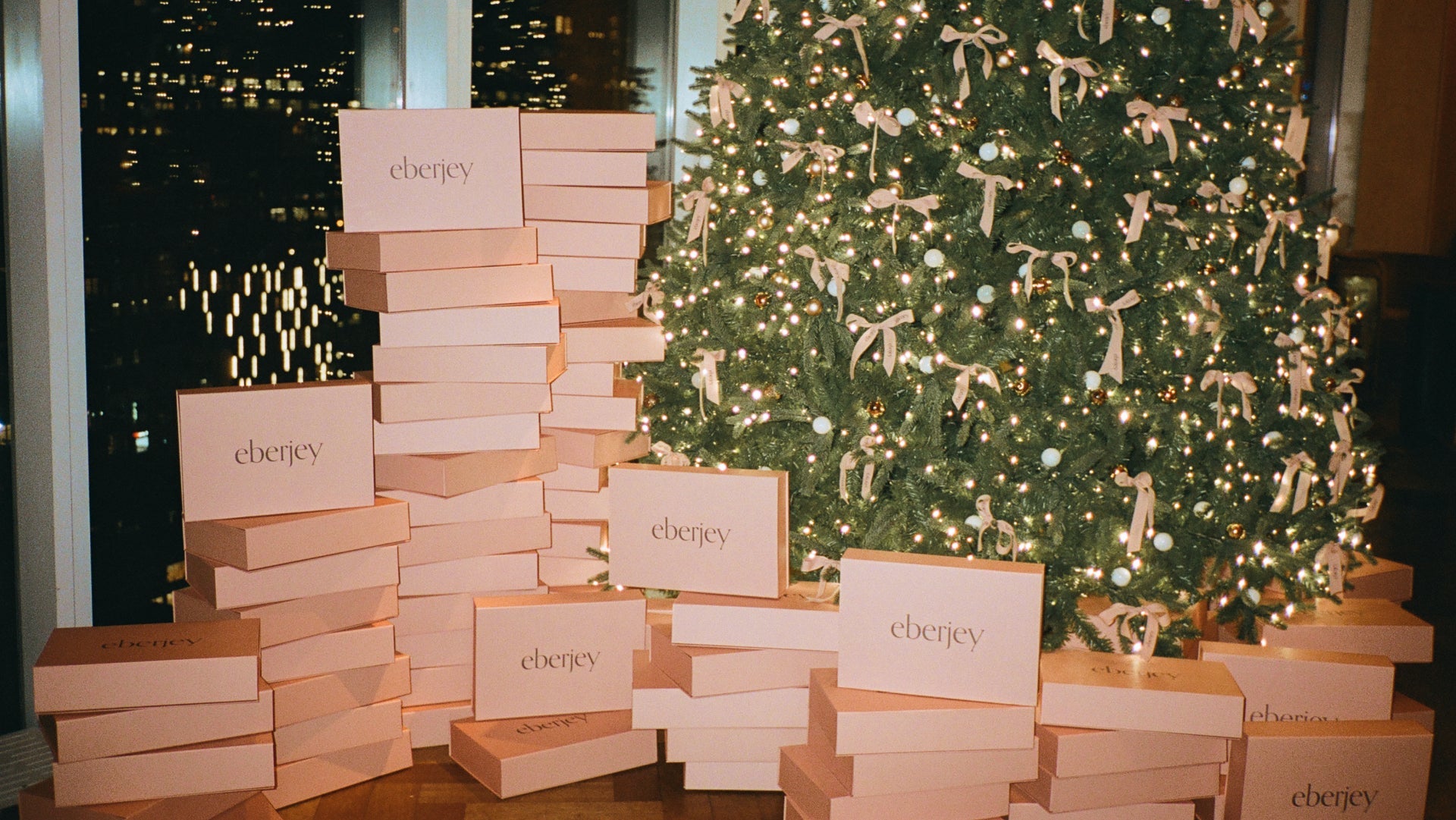 What Was the Eberjey Holiday PJ Soirée Above the NYC Skyline?