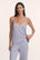 Model is wearing Frida TENCEL™ Modal Cami & Pant PJ Set in Lavender Dusk/Ivory