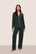 Model is wearing Gisele TENCEL™ Modal Long PJ Set  in Pine/Ivory