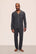 Model is wearing William TENCEL™ Modal Long PJ Set in Charcoal Heather/Ivory
