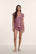 Model is wearing Frida TENCEL™ Modal Shortie Short PJ Set in Fig/Ivory