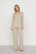 Model is wearing Gisele Printed TENCEL™ Modal Long PJ Set in Hourglass Sunbeam/Navy