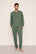 Model is wearing Henry TENCEL™ Modal Long PJ Set  in  Desert Sage