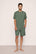 Model is wearing Henry TENCEL™ Modal Short PJ Set  in  Desert Sage