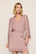 Model is wearing Mariana TENCEL™ Modal Robe in Woodrose