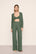 Model is wearing Pointelle Sweater Bralette in  Desert Sage