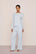 Model is wearing Gisele TENCEL™ Modal Everyday Long Sleeve  in Ice Blue